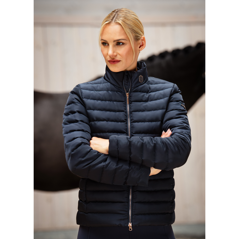 Eskadron Ladies Quilted Jacket Fanatics AW23 - Navy-2